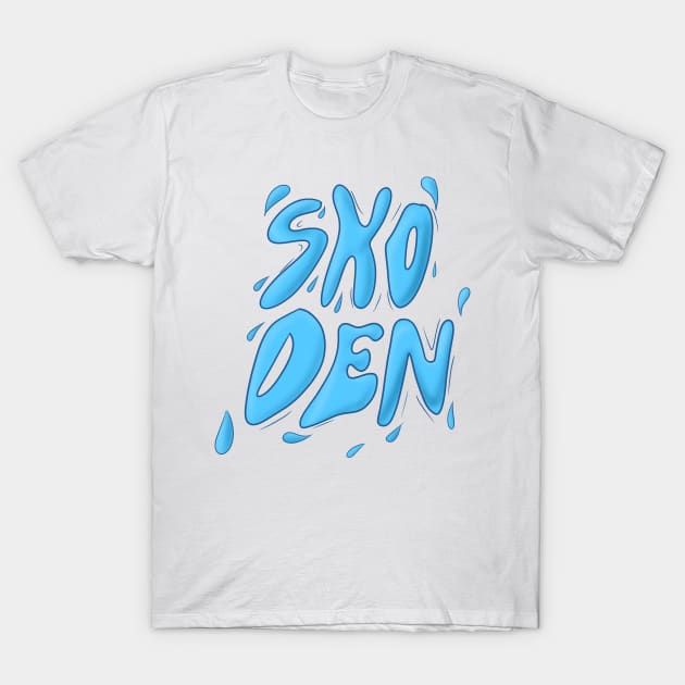 Summer Skoden Native American Design T-Shirt by Eyanosa